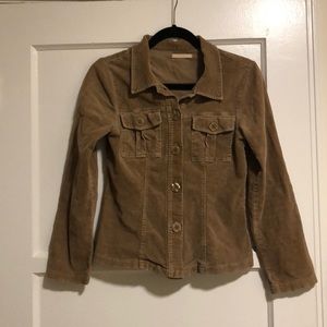 Adorable forever21 Light brown corduroy jacket